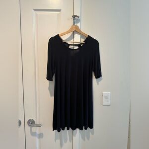 Free People Black Mini Dress, S